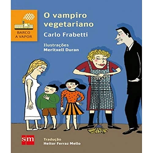 O Vampiro Vegetariano de Carlo Frabetti pela Sm (2015)
