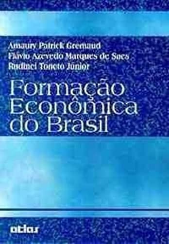 Formação Econômica Do Brasil de Amaury Patrick Gremaud pela Editora Atlas (1997)
