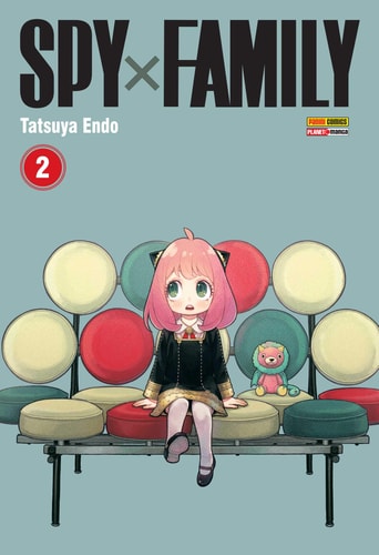 Livro Mangá Spy X Family Volume 2 de Tatsuya Endo, traduzido por Luciana Yasawa pela Panini Comics Planet Manga (2020)
