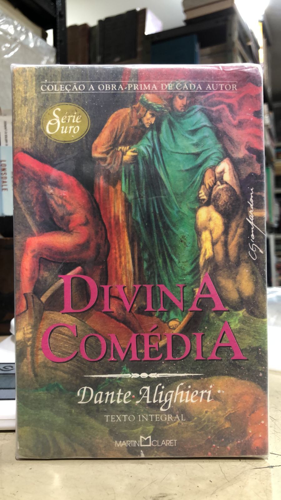 Divina Comédia de Dante Alighieri pela Martin Claret (2002)
