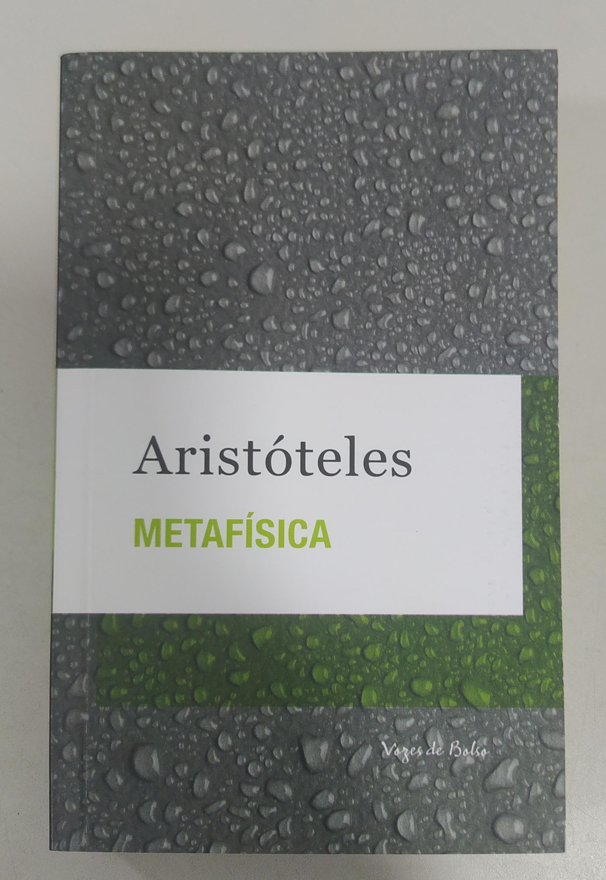 Metafísica - Ed. Bolso de Aristóteles pela Vozes (2024)
