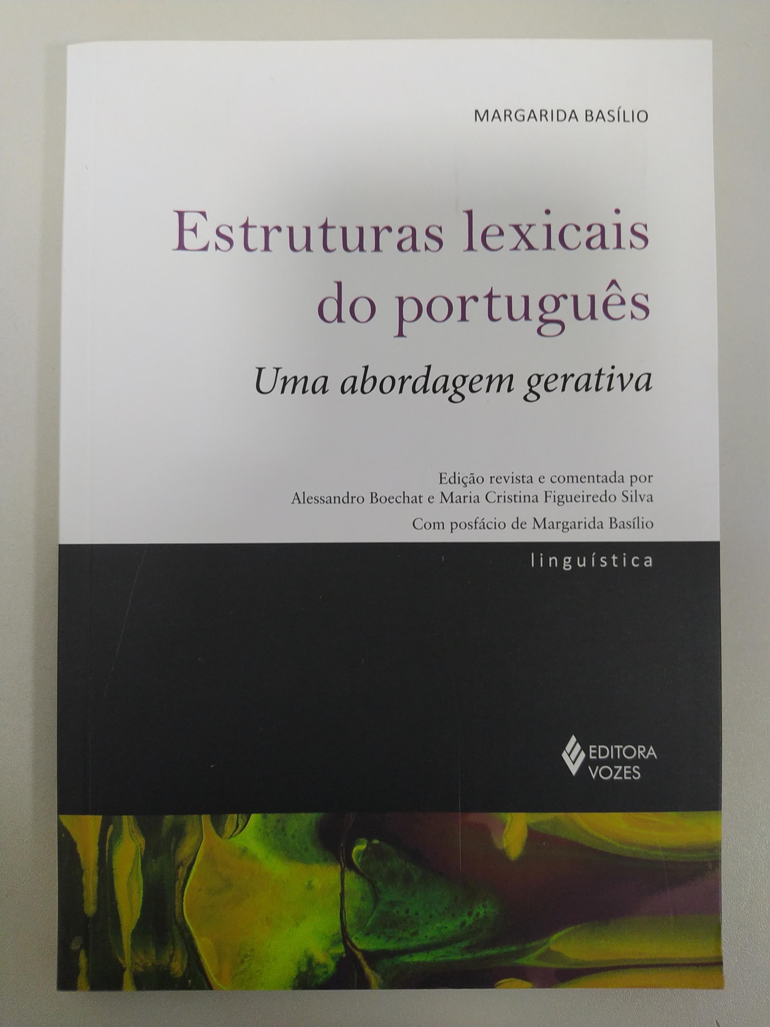 Estruturas lexicais do português de Margarida Basílio pela Vozes (2024)