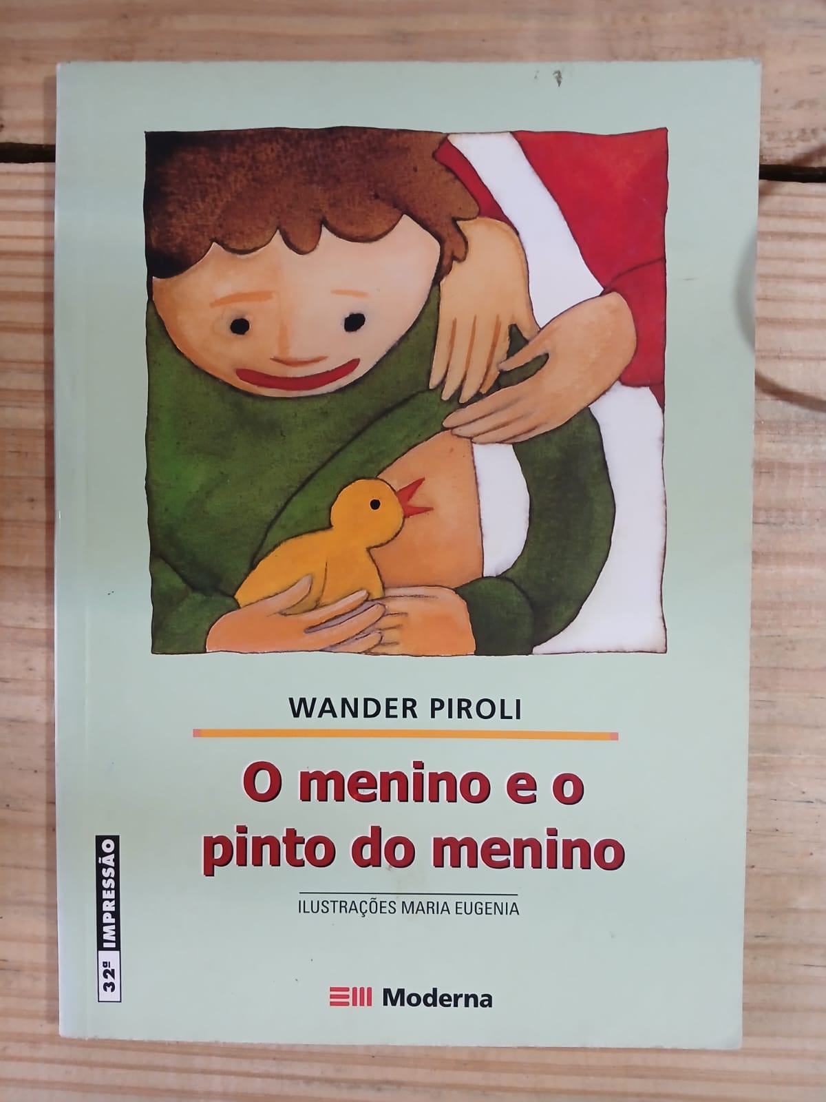 O Menino e o Pinto do Menino de Wander Piroli pela Moderna (2002)
