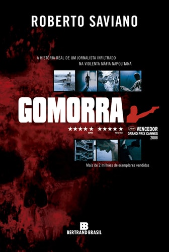 Livro Gomorra de Roberto Saviano pela Bertrand Brasil (2008)