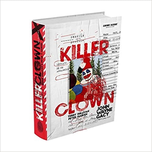 Livro Killer Clown Profile Retrato De Um Assassino de Terry Sullivan pela Darkside (2019)