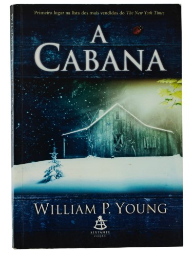 Livro A Cabana de William P. Young pela Sextante (2008)
