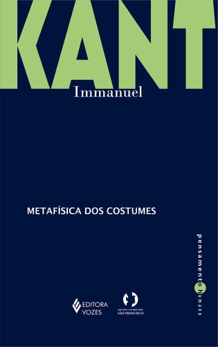 Metafísica dos Costumes de Immanuel Kant pela Vozes (2020)
