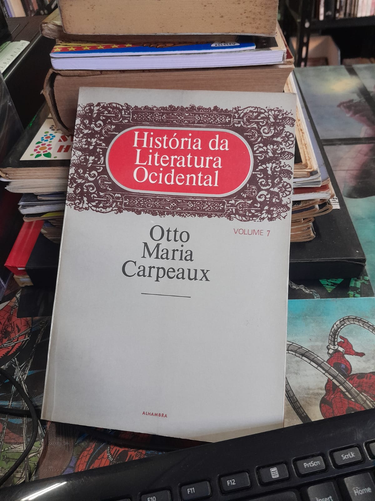 História Da Literatura Brasileira - Volume  7 de Otto Maria Carpeaux pela Alhambra (1981)
