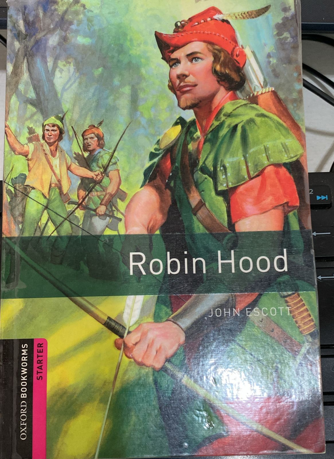 Livro Robin Hood de John Escott pela Oxford University Press (2008)
