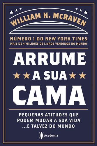 Arrume Sua Cama de William H. Mcraven pela Academia (2025)
