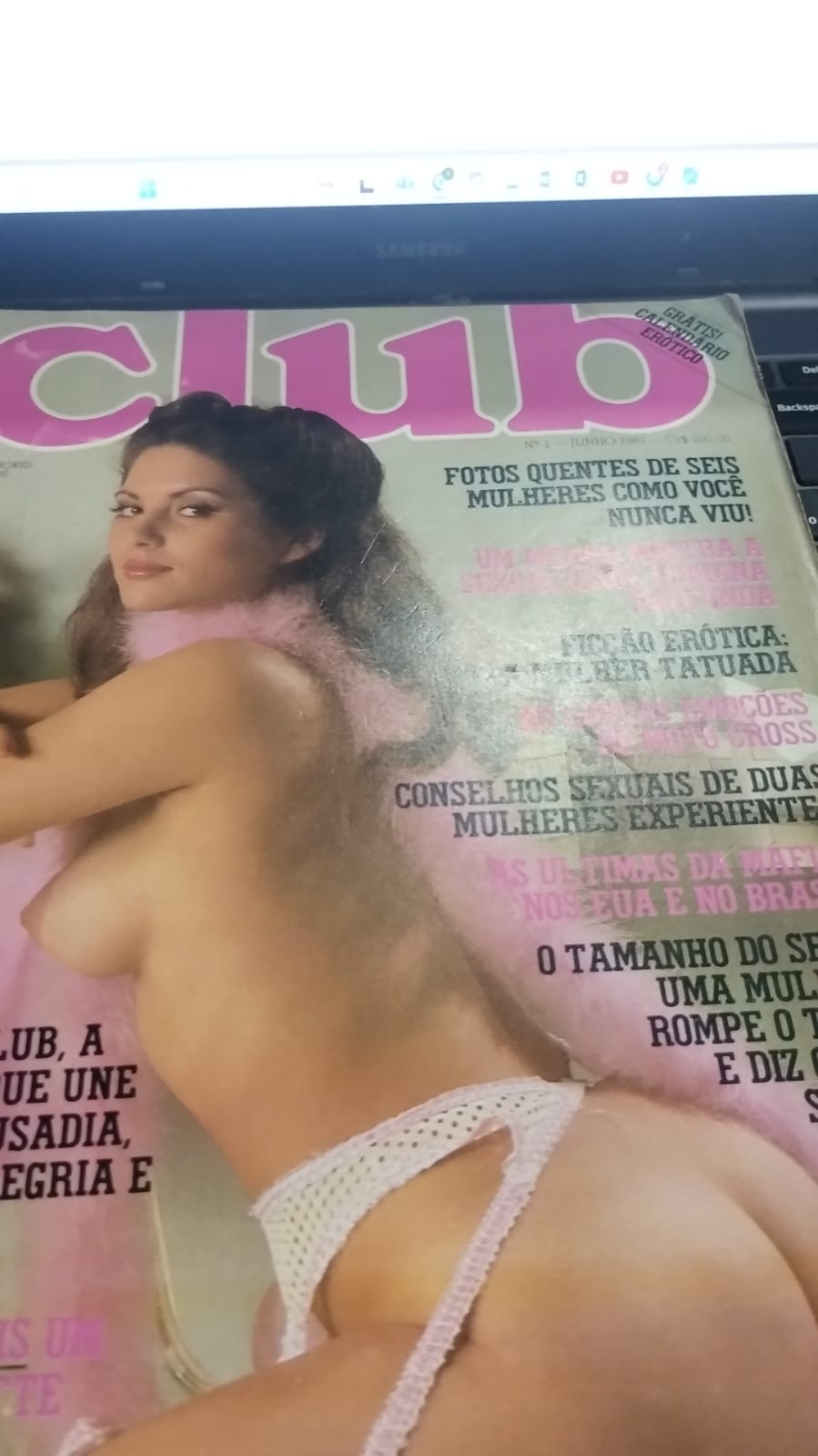 Revista Erótica Club  -   n 1- ano    1981 de Editora Omni pela Omni (1981)