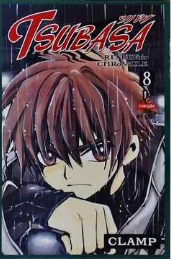 Livro Mangá Tsubasa Resevoir Chronicle Volume 8 de Clamp, traduzido por Luiz Octavio Kobayashi pela Jbc (2003)