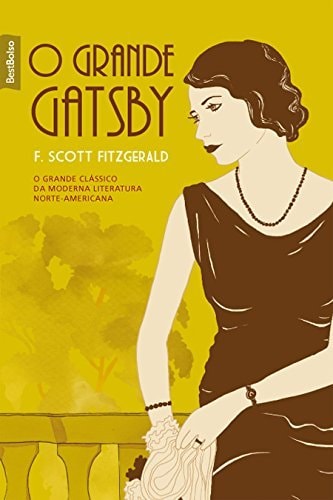 Livro O Grande Gatsby de F. Scott Fitzgerald pela Best Seller (2010)
